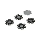 20pcs Led Heat Sink Aluminum Base Plate 20mm Star Black Pcb Board Diy Lamp Base 1w 3w 5w Single Color High Power Led Chip Beads