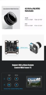 Foxeer Mini Cat / Micro Cat 4 1200TVL Starlight 0.00001Lux FPV Camera Low Latency Low Noise FPV Camera For RC FPV Racing Drone - Image 18