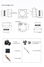 Foxeer Mini Cat / Micro Cat 4 1200TVL Starlight 0.00001Lux FPV Camera Low Latency Low Noise FPV Camera For RC FPV Racing Drone - Image 15