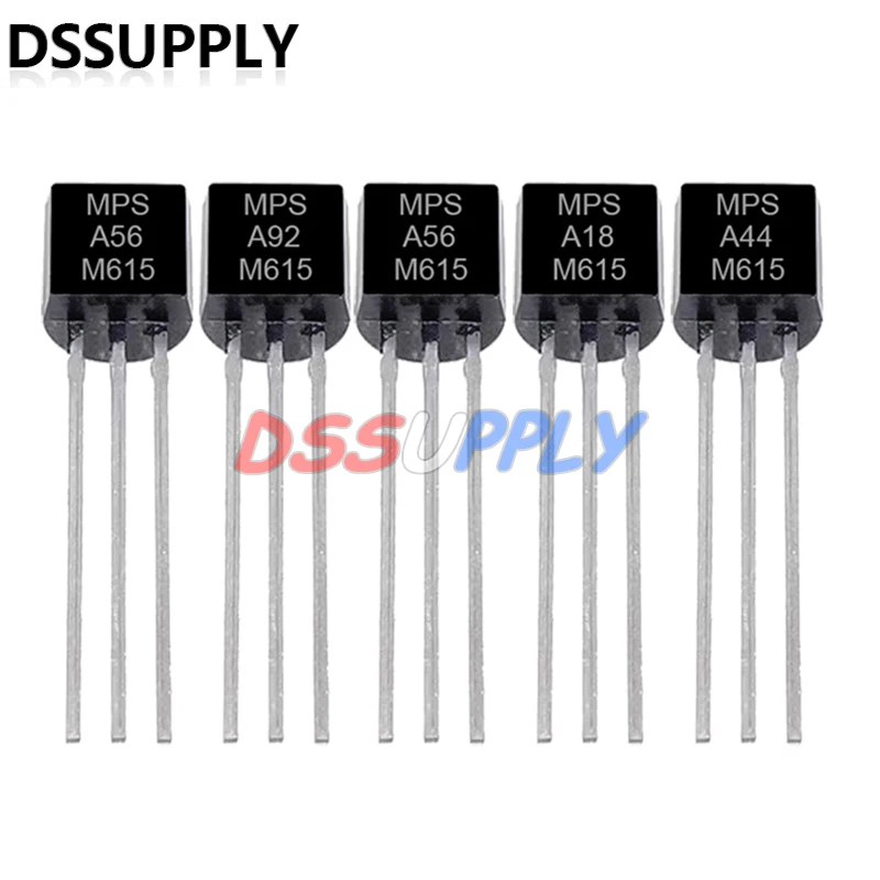 50PCS MPSA06 MPSA13 MPSA14 MPSA18 MPSA42 TO-92 Darlington Triode MPSA44 MPSA56 MPSA92 Z0607MA YXSHENG Original Triode Transistor