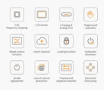 Hotrc CT-6A CT-4A 6CH 4CH 2.4GHz Radio System Transmitter Remote Controller with F-06A F-04A 6Ch Receiver for RC Car Boat Tank - Image 15