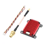 LST 4.9G 1.6W VTX 8CH Video VTX FPV 8CH 1600mW with Audio Video FPV Transmitter Receiver Module For Long Rang Racer Drone - Image 2