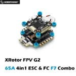 Hobbywing Xrotor AM32 45A / 65A 4in1 G2 ESC 3-6S & F7 Convertible Flight Controller Combo for RC FPV Racing Drone - Image 2