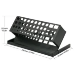 Screwdriver Storage Rack Holder Screwdriver Organizers for Hex Cross Screw Driver RC Tools Kit Organizers 41 Hole Without Tools - Image 13