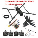 Mark4 V2 10inch 427mm FPV Racing Freestyle Drone Frame Kit F4 Flight Control 60A 4IN1 ESC X3115 900KV Motor 10inch Propeller - Image 7