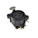 1pcs 3pin Xlr Canon Female Socket Connector Panel Mount Mixer Microphone Audio Speakers Plug Adapter - Image 6