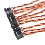 10pcs 10 / 15 / 30 / 50 / 100cm Servo Extension Cable 30 / 60 core For Futaba JR Anti-interference Servo For RC Helicopter Part/ - Image 15
