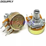 5PCS WH148 15MM 3PIN 6PIN B1K B2K B5K B10K B20K B50K B100K B500K B1M Adjustable Potentiometer 1K 2K 5K 10K 50K 100K 500K 1M - Image 2