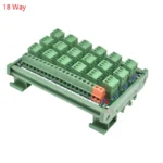 1PCS Three-wire Plc Input Module 4 6 8 10 way Proximity Switch Sensor Terminal Block Photoelectric Conversion Board For NPN/PNP - Image 36