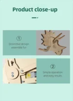 DIY Science Toys Children Educational STEM Kits Dinosaur Model Technologia Experimental Tool Wood Puzzle Games School Supply - Image 22