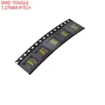5PCS Gold Plated SMD SMT 4P 4-BIT TOGGLE switch doule Row 4PIN PITCH 1.27MM 4 PIN Slide Switches 4 Position 8 PIN 4-way