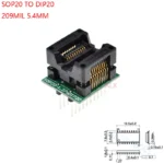 Sop8/Sop14/Sop16/Sop20/Sop28/44/Tssop8/Tssop16/Tssop20/Tssop28/TQFP32/LQFP44 To Dip Programmer Adapter Socket 150/208/173/300mil - Image 19