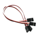 10pcs 100mm 150MM 200MM 300MM 500MM Servo extension cord Male to Male for JR Plug Servo Extension Lead Wire Cable 10cm - Image 4
