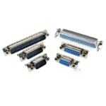 2pcs With Fixed Screw Dp9 Dp15 Dp25 Dp37 Male Female Pcb Connector Insert Plate Type d-sub Db9 Db15 Db25 Db37 9/15/25/37 Pin - Image 3