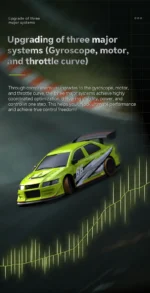 Turbo Racing 1:76 C66 Drift RC Car With Gyro Radio Full Proportional Remote Control Toys RTR Desktop Toys For Kids and Adults - Image 13