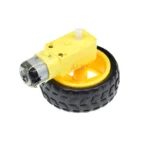 1SETS TT MOTOR 130 WITH THE WHEEL Smart Car Robot Gear Motor  FOR ARDUINO DC3V-6C DC Slow down GEAR motor 1PCS + 1pcs 65MM WHEEL - Image 5