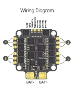 Aocoda-RC F460 V4 Stack F405 V4  Flight  Controller with 60A AM32 4 in 1 ESC for Rc FPV Racing Drone - Image 6
