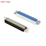 5Pcs DB9 DB15 DB25 DB37 Hole/Pin Female/Male Blue Welded Connector RS232 serial port socket DB D-SUB adapter 9/15/25/37 pin - Image 8
