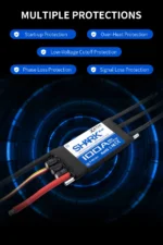 ZTW 32-Bit ESC Shark G2 20A 30A 40A 50A 60A 80A 100A SBEC 5V/6V 8A Brushless Speed Controller for RC Boat Underwater Thruster - Image 21