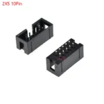 5/10pcs Dip 6/10/20/26/34/40 Pin 2.54mm Pitch Male Socket Straight Idc Box Headers Pcb Connector Double Row 10p/20p/40p/50p Dc3 - Image 17