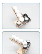 Electric Ball Pitching Machine Kits Kids DIY Science Toys Children Educational Technology Project Model Toys For Gift - Image 7