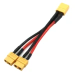 XT60 Parallel Battery Connector Male/Female Cable Dual Extension Y Splitter/ 3-Way 14AWG Silicone Wire for RC Battery Motor - Image 18