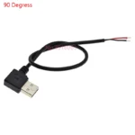 30cm/100/200cm  Power Supply Cable USB 2.0 A Female Male 2/4 Pin Wire Jack Charger Charging Cord Extension Connector DIY 5V Line - Image 9