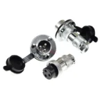 GX20 20MM aviation connector With Flange male & female 2/3/4/5/6/7/8/9 pin wire panel connector aviation plug socket 2pin 3pin - Image 4