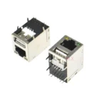 2pcs Rj45 8p8c Female Jack Socket Connector With Single usb-a Female And Led Shield Modular - Image 2
