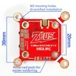 HGLRC Zeus VTX 350mW / 800mW / 1.6W / 2.5W FPV 5.8G 2.4G 40CH Built-in Microphone Transmitter For RC FPV Racing Freestyle Drone - Image 16