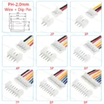 5Pcs JST-1.25mm ZH-1.5mm PH-2.0mm XH-2.54mm Male/Female Plug Connector With Wire 2/3/4/5/6/7/8/10P Pin Header Socket For Arduino - Image 18
