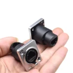 1PCS D type metal RJ45 female socket panel mounting holder adapter RJ45 female to female Network Ethernet connector for 86 panel - Image 6