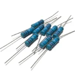 10pcs 3W Metal Film Resistor 1R 10R 100R 1K 10K 100K 1 10 100 Ohm R K Accuracy 1% Five-Color Ring Resistance 0.1R-910K - Image 3
