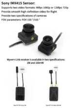 EMAX Wyvern Link Alpha OpenIPC High-definition Image Video Transmitter 100mW 800mW VTX 100mW 2W VRX Video Receiver - Image 15