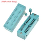2PCS 14/16/18/20/24/28/32/40 pin Narrow wide body ZIF ZIP IC SOCKET DIP CHIP TEST Adaptor 2.54MM PITCH  6P 18P 20P 24P 28P 40P - Image 5