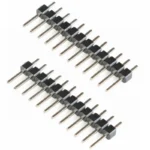 2.54mm Single Row Male  PCB Board Pin Header Connector Strip Pinheader gold plated copper 2/3/4/5/6/8/10/12/20/40Pin For Arduino - Image 4