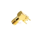 10pcs sma-kwe Rf Adapter Male Plug Right Angle 90 Degree Antenna  Connector Pcb Mount Thru Hole - Image 2