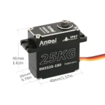 UAngel DA5515 15KG DA5525 25kg DA5535 35KG Waterproof Digital Servo Aluminum Case Metal Gear High Torque for 1/8 1/10 1/7 RC Car - Image 17