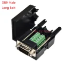 DB9/VGA15/DB15/DB25 Pin Male/Female Plug Serial Port Connector To Terminal Adapter Shell D-Sub RS232/485 Wire Cable Free Solder - Image 7