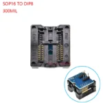 Sop8/Sop14/Sop16/Sop20/Sop28/44/Tssop8/Tssop16/Tssop20/Tssop28/TQFP32/LQFP44 To Dip Programmer Adapter Socket 150/208/173/300mil - Image 10