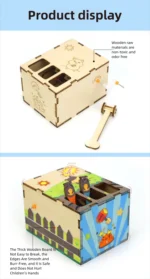 DIY Mouse Game Science and Technology Invention Hand-made Self-made Assembly Materials Science handmade toys physics toy - Image 5