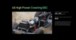 HOBBYWING QUICRUN Fusion 8IGHT 2-IN-1 80A 2300KV Brushless Sensored Motor ESC Integrated for 1/8 RC Car Rock Crawler - Image 11