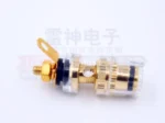 2pcs Banana Connector 4mm Thread Medium Amplifier Speaker Spade Terminal Binding Post Banana Plug Socket Connector 33MM - Image 5