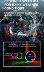 RunCam Racer Nano 4 1200TVL Super WDR CMOS Sensor Waterproof LED Lighting Track Mode FPV Camera NTSC/PAL for RC Freestyle Drone - Image 8