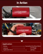 LEOPARD HOBBY Waterproof LBP3665 3665 Brushless Motor 2680KV 3190KV 3930KV High Torque for 1/10 RC Car Model - Image 12