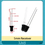 10pairs 3mm 5mm 940nm LEDs Infrared Emitter and IR Receiver Diode Diodes 301A for arduino - Image 9