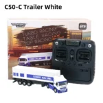 Turbo Racing C50-T 1:76 C50 Remote Control Truck Simulated Vehicle Lights and Horn RTR Version Toy Car - Image 9