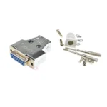 1set DB15 female MALE CONNECTOR + metal shell Solder Type D-Sub CONNECTORS 15 pin plug socket Adapter for DB15 7w2 - Image 4