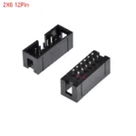 5/10pcs Dip 6/10/20/26/34/40 Pin 2.54mm Pitch Male Socket Straight Idc Box Headers Pcb Connector Double Row 10p/20p/40p/50p Dc3 - Image 19