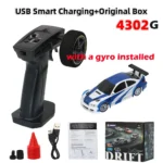Rc Toys 1/43 RC Drift Car with Gyro Upgraded Ver 2.4G Remote Control Mini Drift Race Car 4WD Radio Control RC Toys Traffic Cones - Image 13